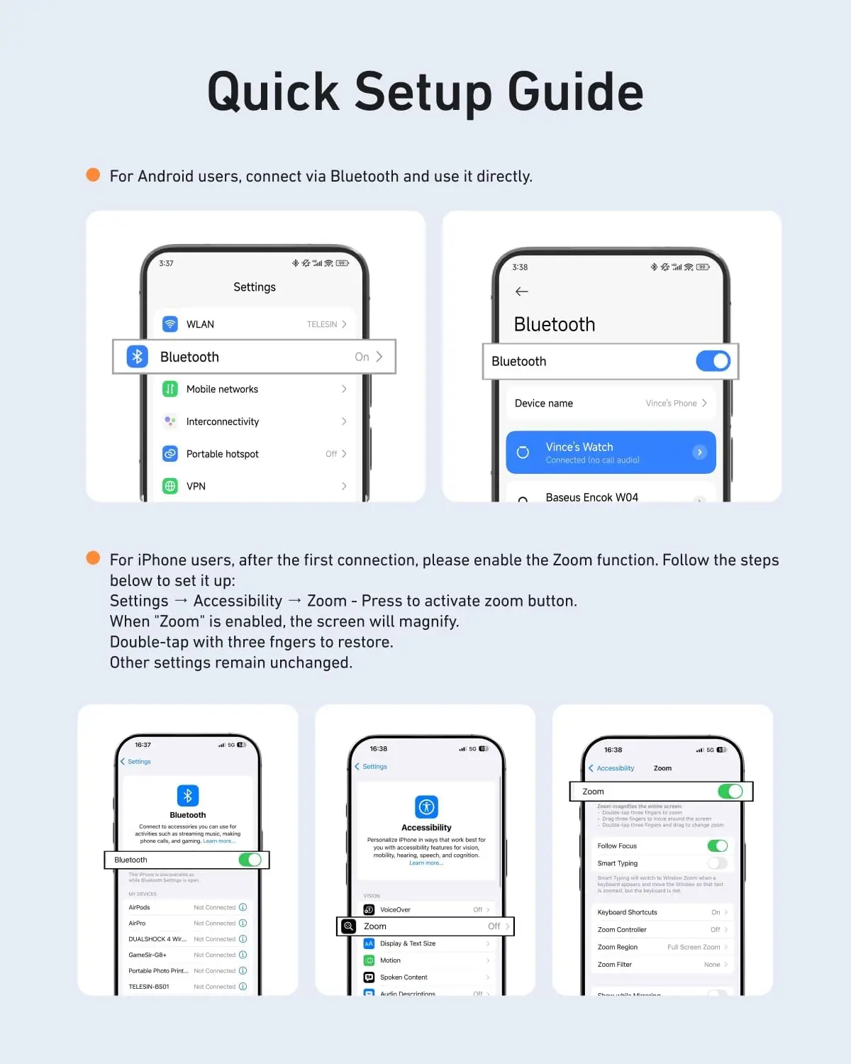 قبضة كاميرا الهاتف المغناطيسية من TELESIN Fun Shot + مجموعة إضاءة السيلفي المغناطيسية C03 المتوافقة مع iPhone وAndroid