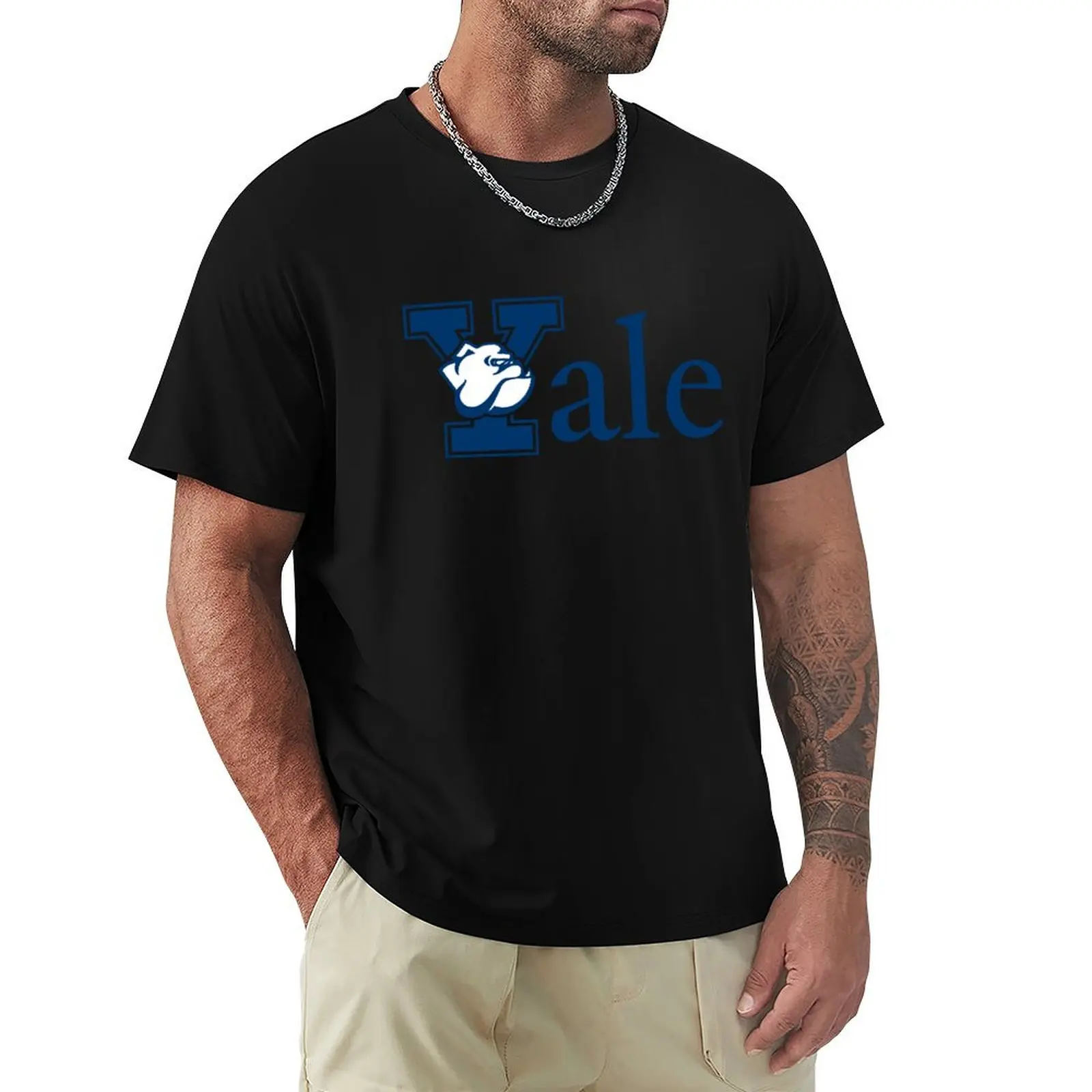 

yale T-Shirt Trendy Pattern T-Shirt for Men