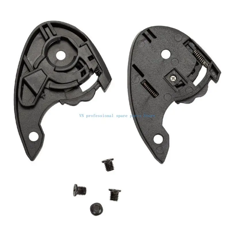 41XA Helmets Lens Visors Clip Shield Visors Fixing Base Plate for SHAFT 551 Helmets
