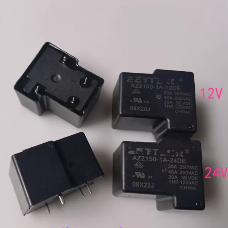 AZ2150-1A-12DE AZ2150-1A-24DE relay 12V 24V 4-pin 40A