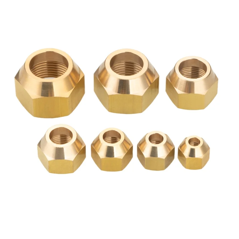 6, 8, 10, 12, 14, 16, 19, 22 мм, раструбная трубка, латунная метрическая внутренняя гайка, сантехнический фитинг для кондиционера