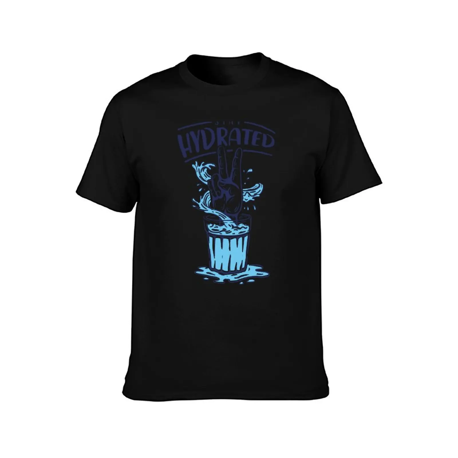 Stay Hydrated T-Shirt Trendy Casual Short Sleeve Shirt