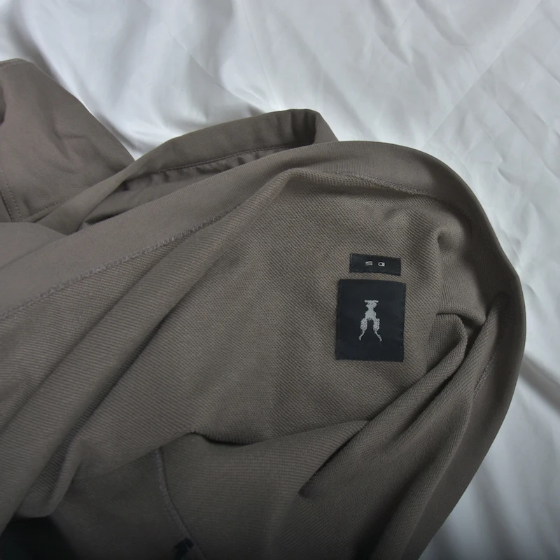 High Street Hoodded Sweatshirts Tops Men's Autumn and Winter Looped Thick Top Long Sleeved Fashionable Loose Hoodie Sweatshirt