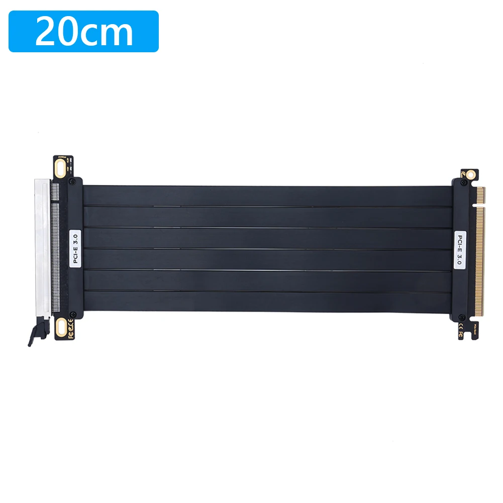 Удлинительный порт, 180-градусный адаптер, удлинитель PCI Express Gen 3, графический процессор, удлинительный кабель для видеокарты, удлинительный кабель PCIE 3.0