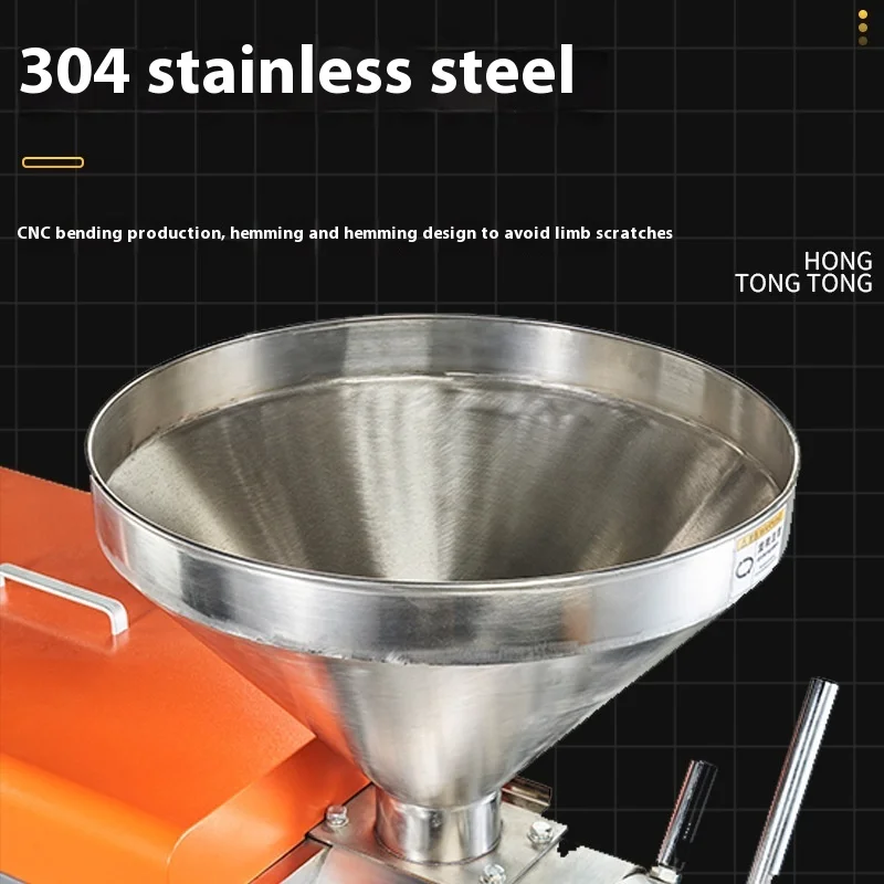 100 Type Oil Press Stainless Steel Spiral Oil Press Hot And Cold Double Press Peanut And Sesame Oil Press Oil Mill - Image 3