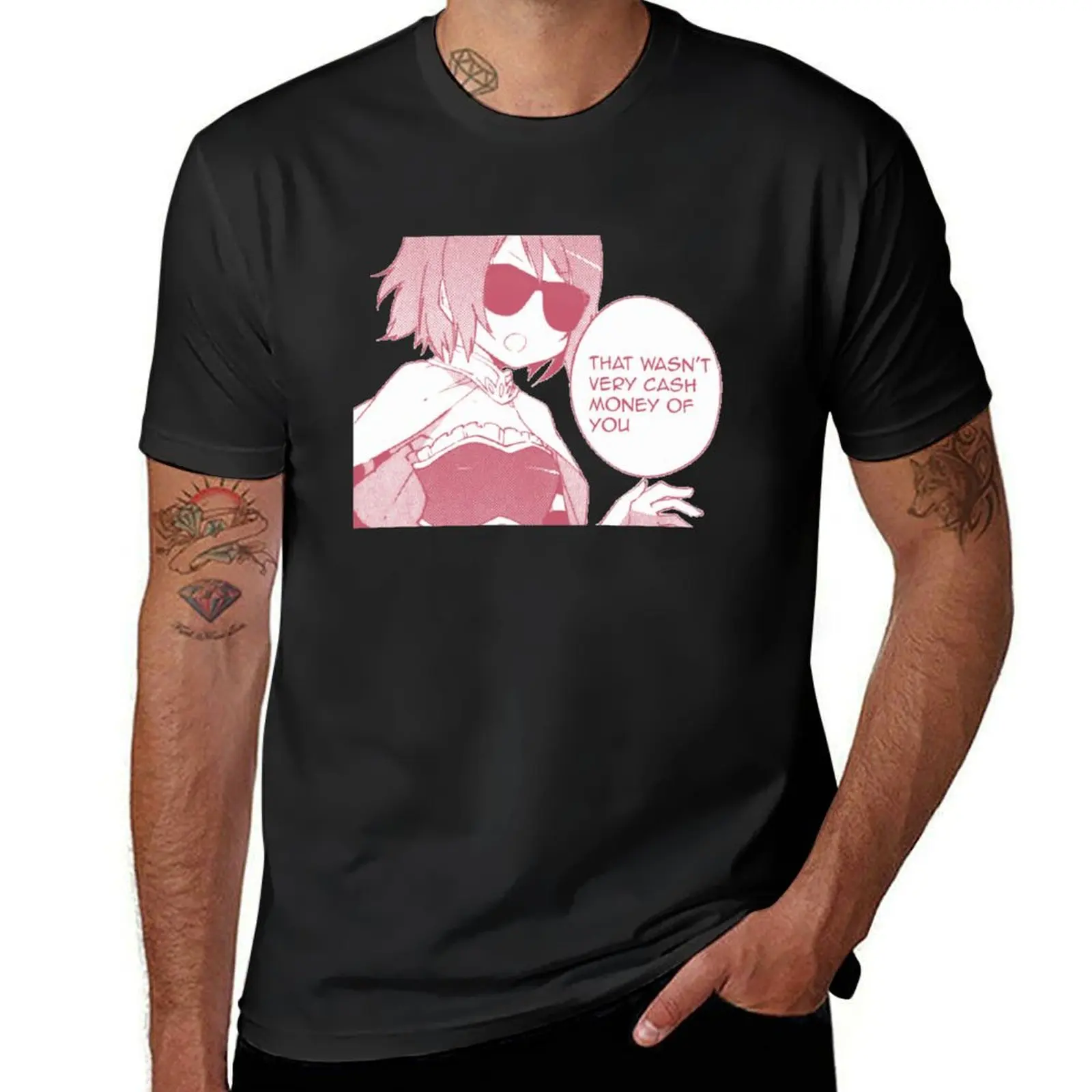 That wasn't very cash money of you (Pink) T-Shirt kawaii clothes Aesthetic clothing men clothes