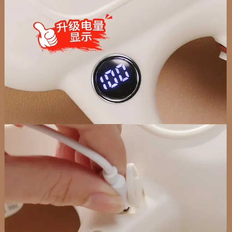 110V/220V Portable Household Electric Noodle Maker Automatic Handheld Mini Pasta Press Machine with Noodle Gun