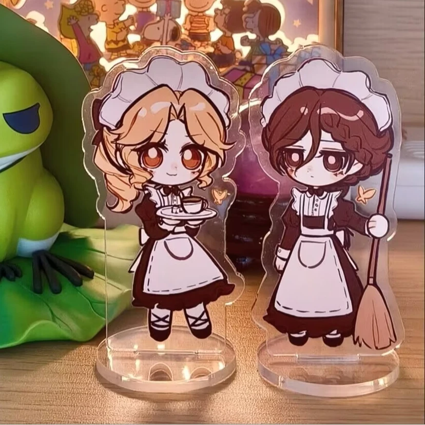 「Identity V」スタンディングサイン、「昆虫学者、ジャーナリスト」の卓上装飾アクリル周辺機器Qバージョンかわいい新スタイル