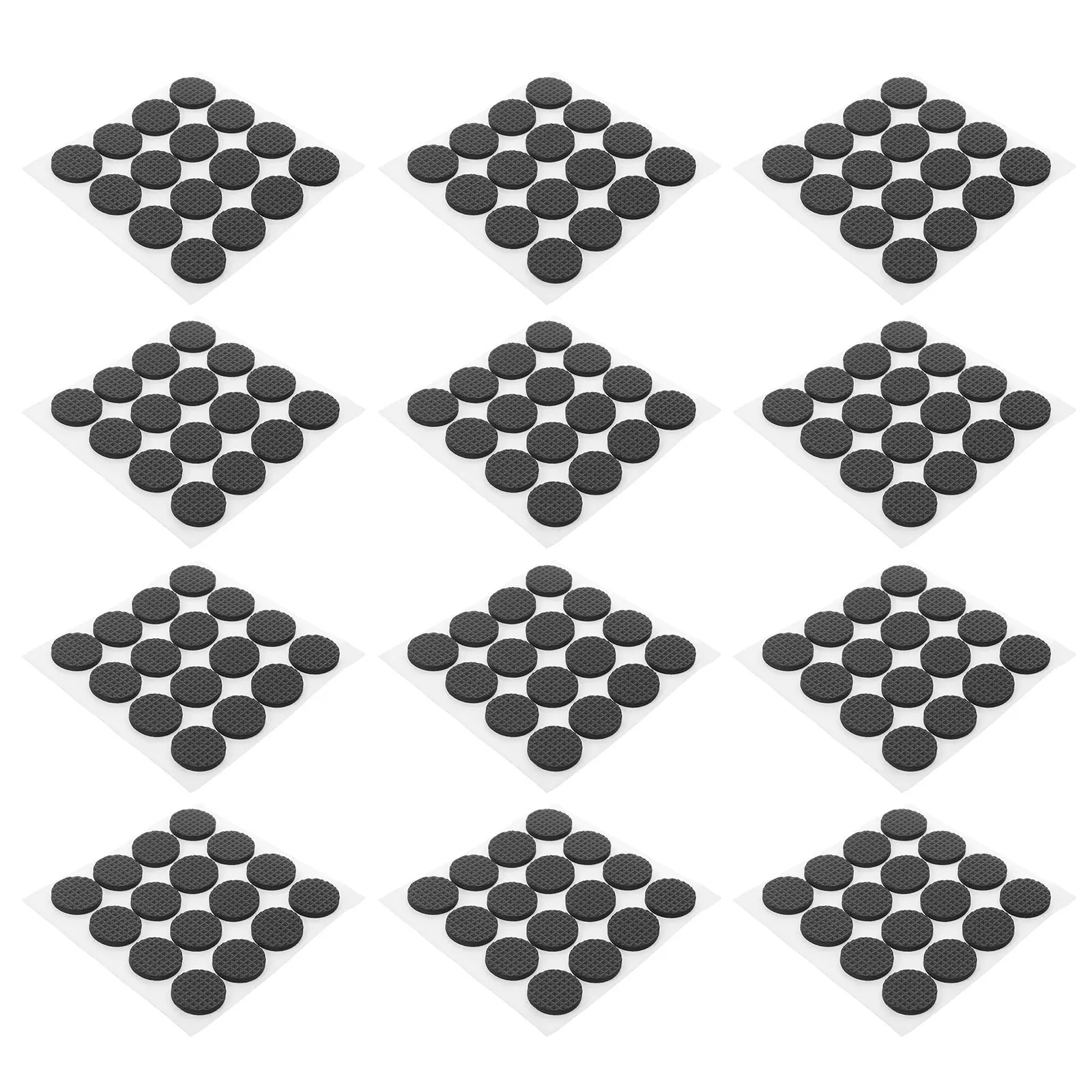 800Pcs Furniture Anti-Slip Pads High-Density Sponge Self Stick Noise Reducing Non-Skid Cushions Protective Pads for Chairs Sofas