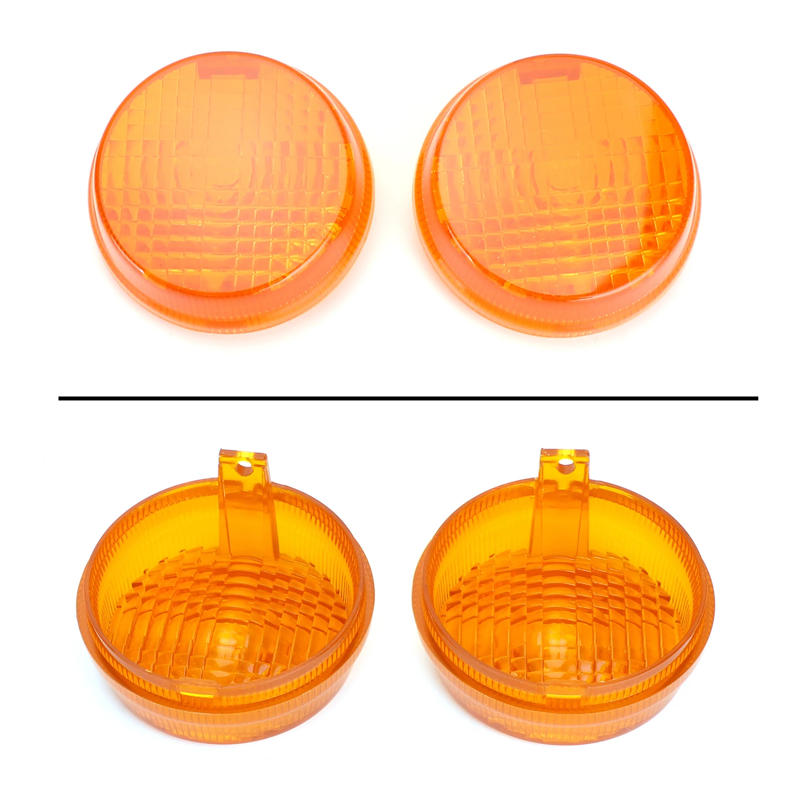 Topteng Turn Signal Light Lenses Cover For Honda Shadow Spirit VT750 Vulcan VN Motorcycle Accessories