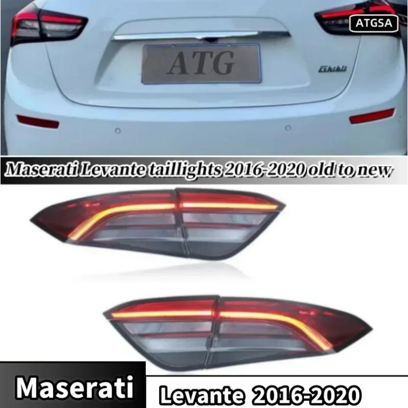 Auto-Rücklichter passend für Maserati Lavante 2016–2020, alte, verbesserte neue Modelle