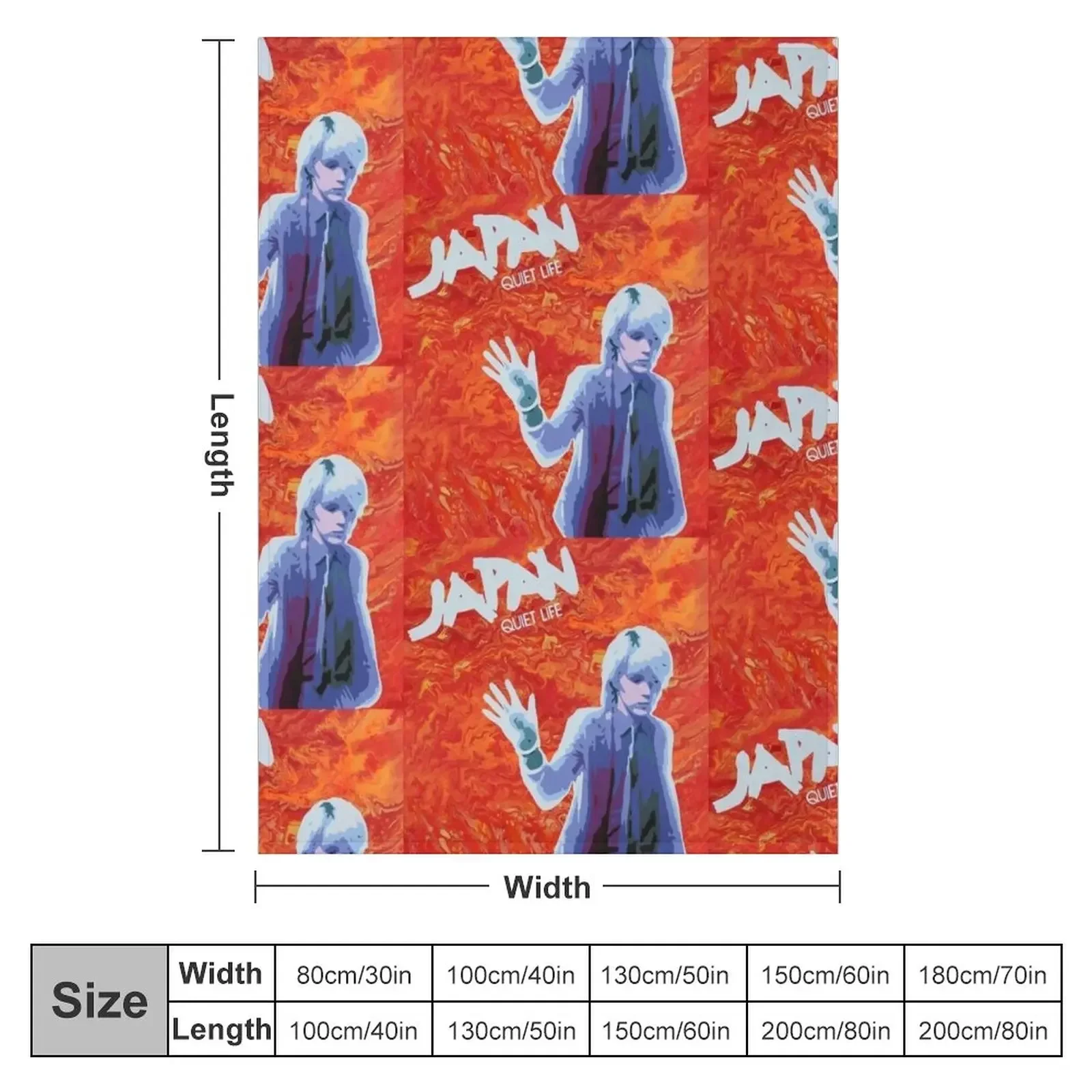 David Sylvian Throw Blanket Sleeping Bag Moving Furry Nap Blankets