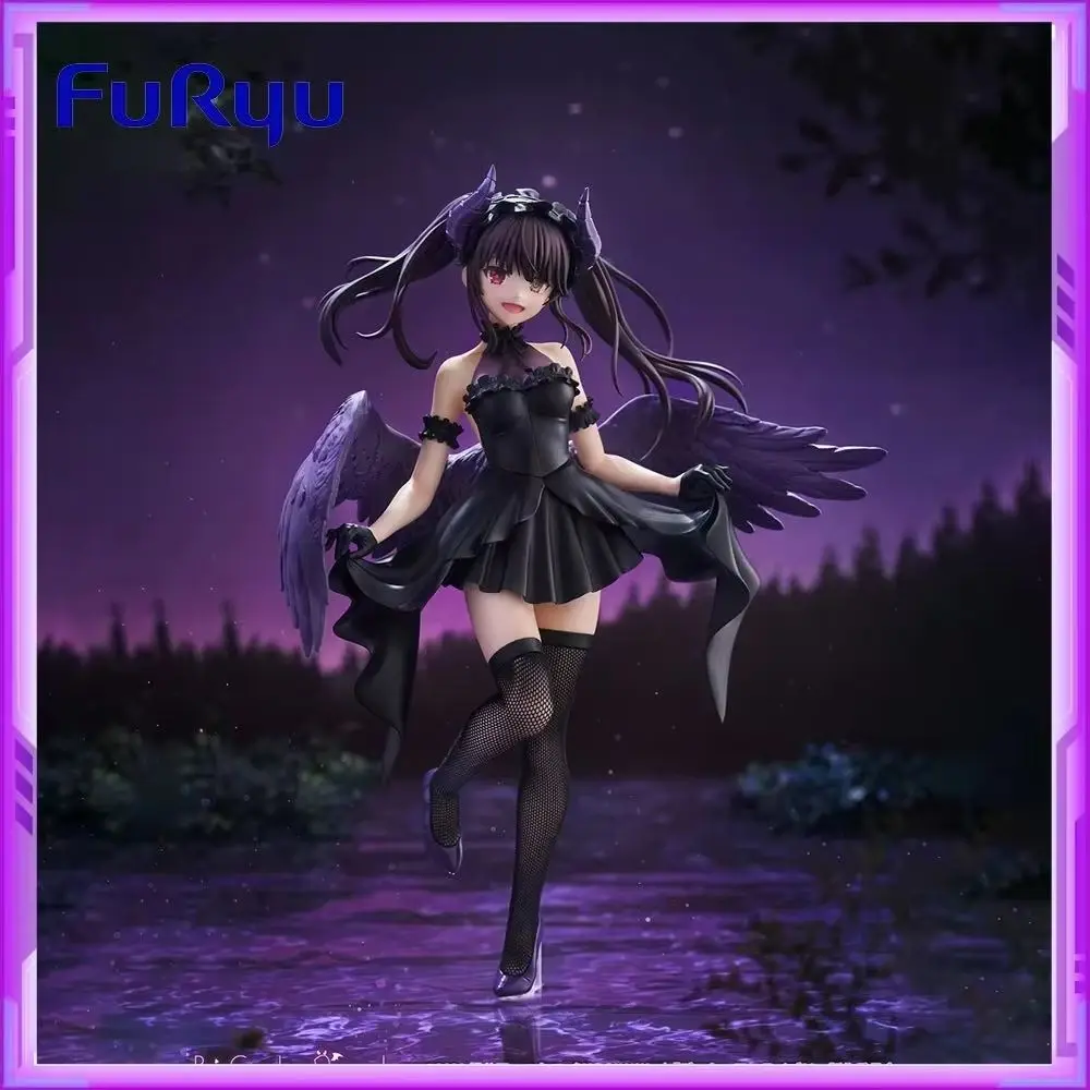 

Original FuRyu BiCute Dark DATE A LIVE Tokisaki Kurumi Model Toys Anime Figures Action Figure Gift