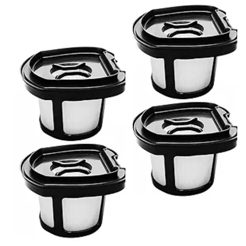 Замените фильтры обычно для лучшей производительности. Сменные фильтры в упаковке из 4 сменных фильтров для ручного пылесоса Bissell для волос домашних животных.