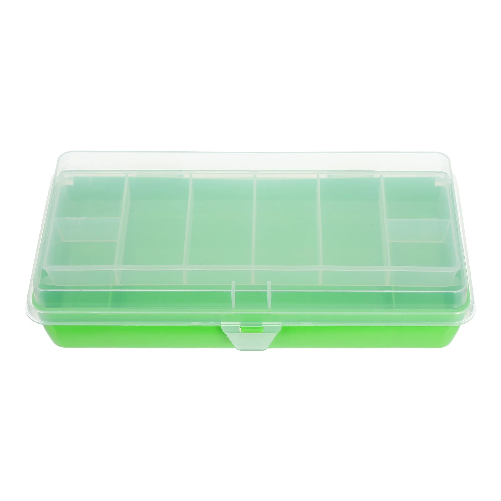 

Double Layer Fishing Lure Storage Box Transparent Plastic Waterproof Plastic Bait Container Portable Sea Fishing