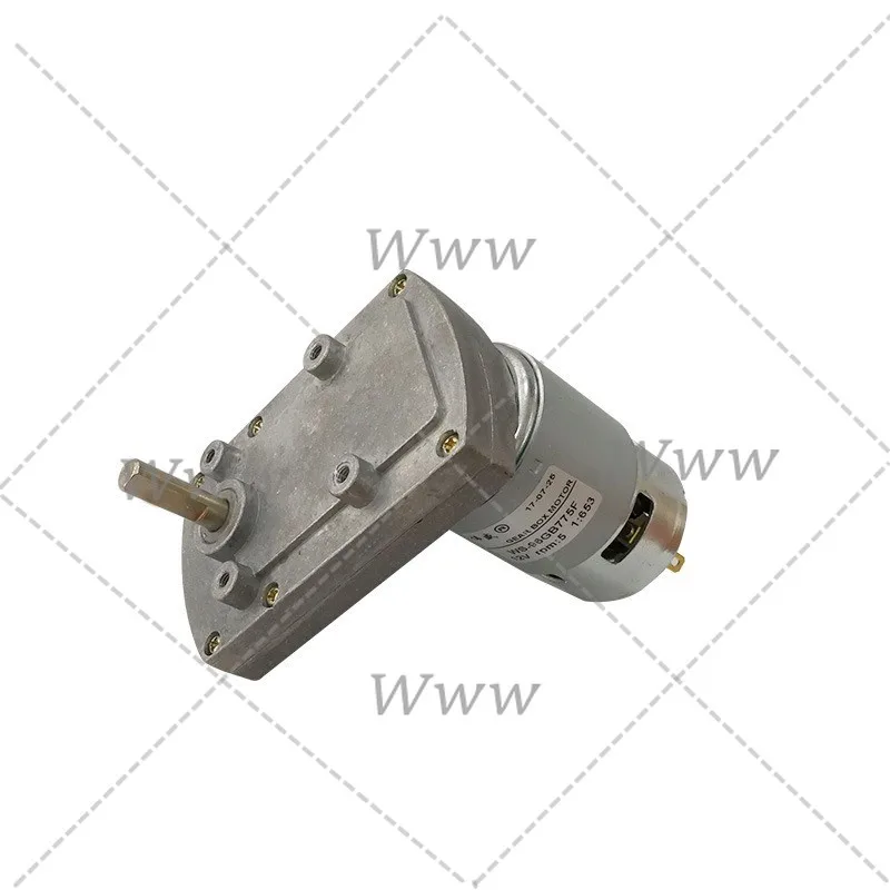 

WS-96GB775F Редуктор постоянного тока 7-образный мотор-редуктор с большим крутящим моментом 12 В 24 В двигатель вперед и назад