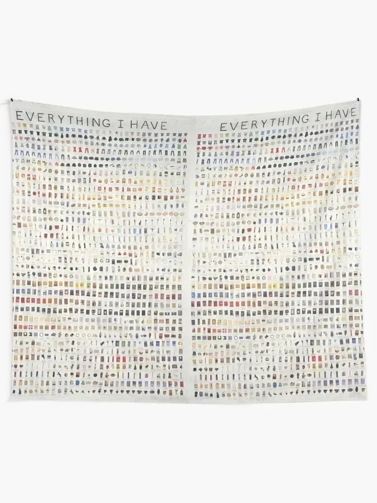 

Everything I Have Tapestry Carpet On The Wall Wall Hangings Decoration Tapestry