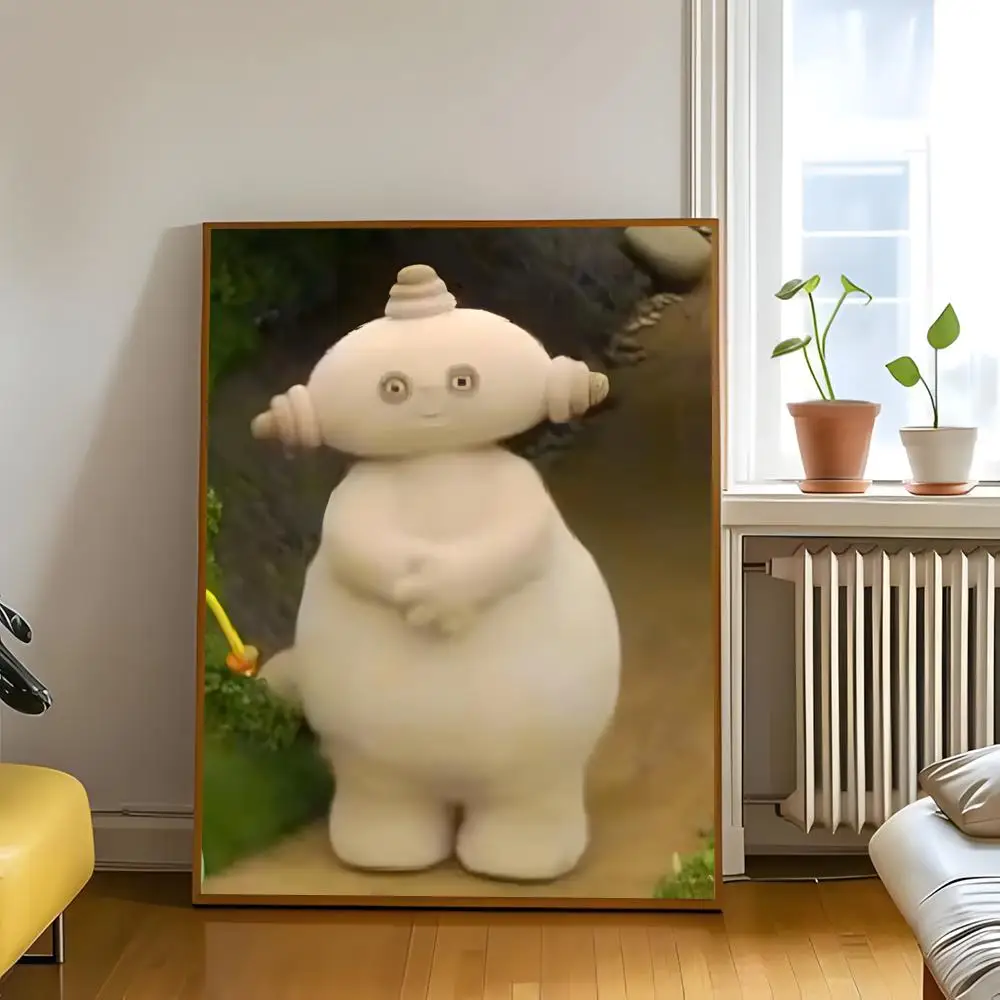 Preschool Animation I-In The Night Garden Poster Peel-Off Wall Art Ornament, Living Room Bedroom, Young Home Decor Enthusiasts