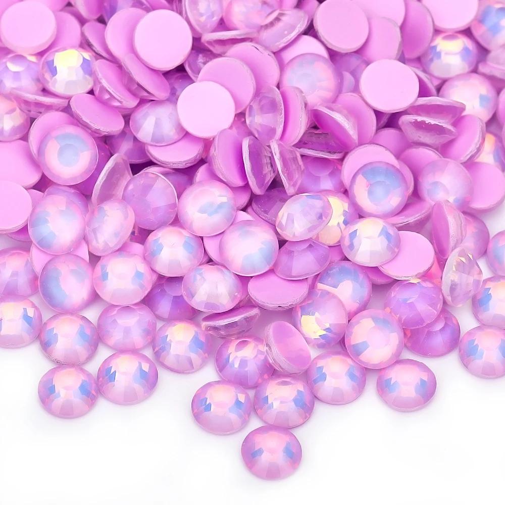 بريق مضيئة أوبال غير الحرارة إصلاح كريستال مسمار حجر الراين مناسبة لفستان مسمار قلادة مسمار الفن الماس #2