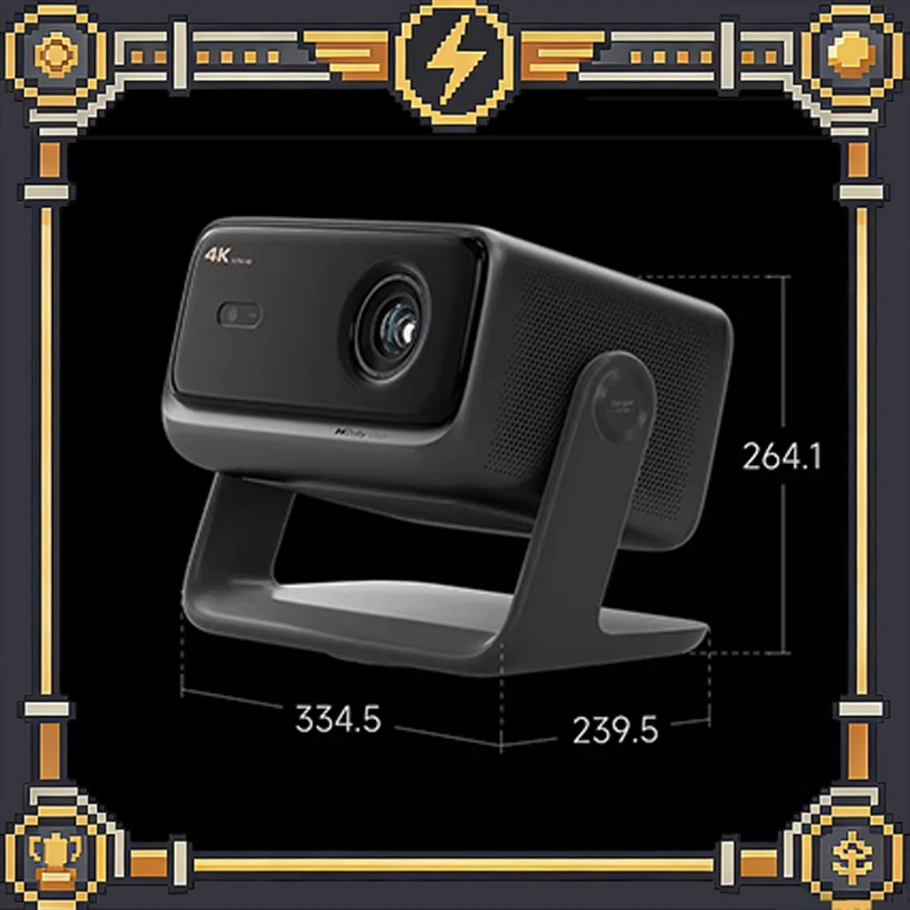 

Проектор Dangbei X7 Max с тройным лазером, 3000 CVIA, адаптация к стене, контрастность 20000:1, интеллектуальное предотвращение препятствий