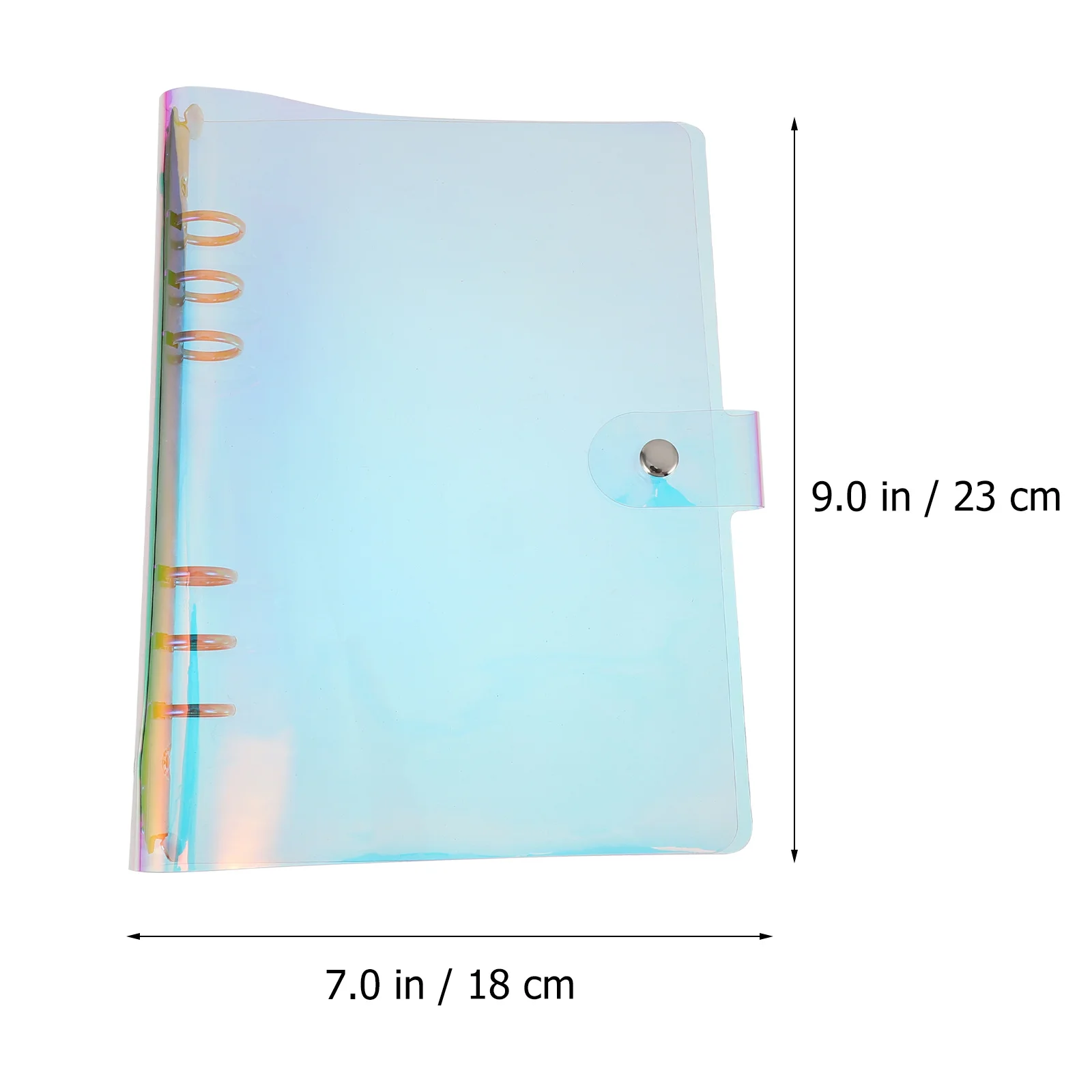 ปกสมุดแบบใส 1 ชิ้น ปกพลาสติก PVC กันน้ำ สำหรับสมุดโน้ต อุปกรณ์การเรียนสำหรับนักเรียนและสำนักงาน