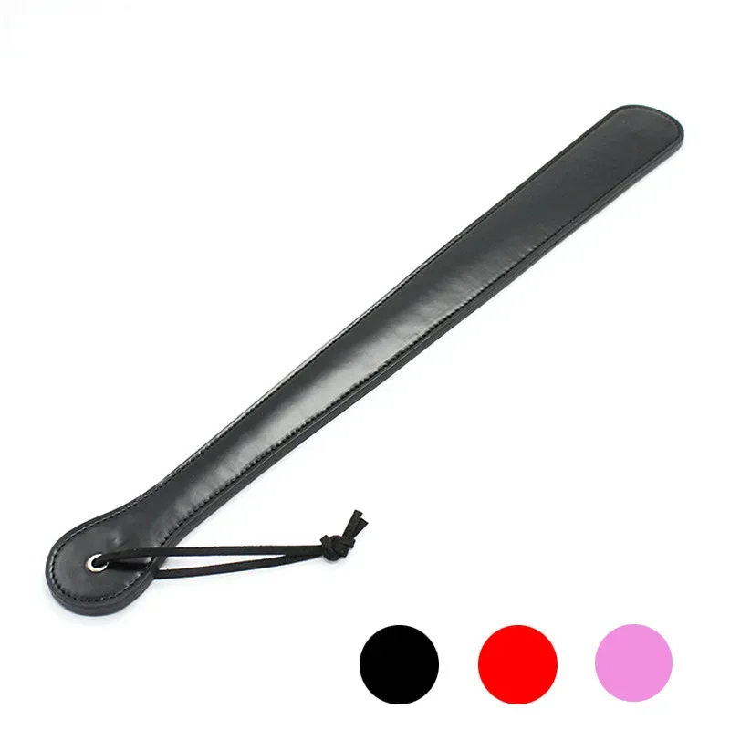 Juego exótico de cuero PU para adultos, raqueta de BDSM para parejas, paletas de azotes grandes, juguetes fetiche Sexy, tienda sexual