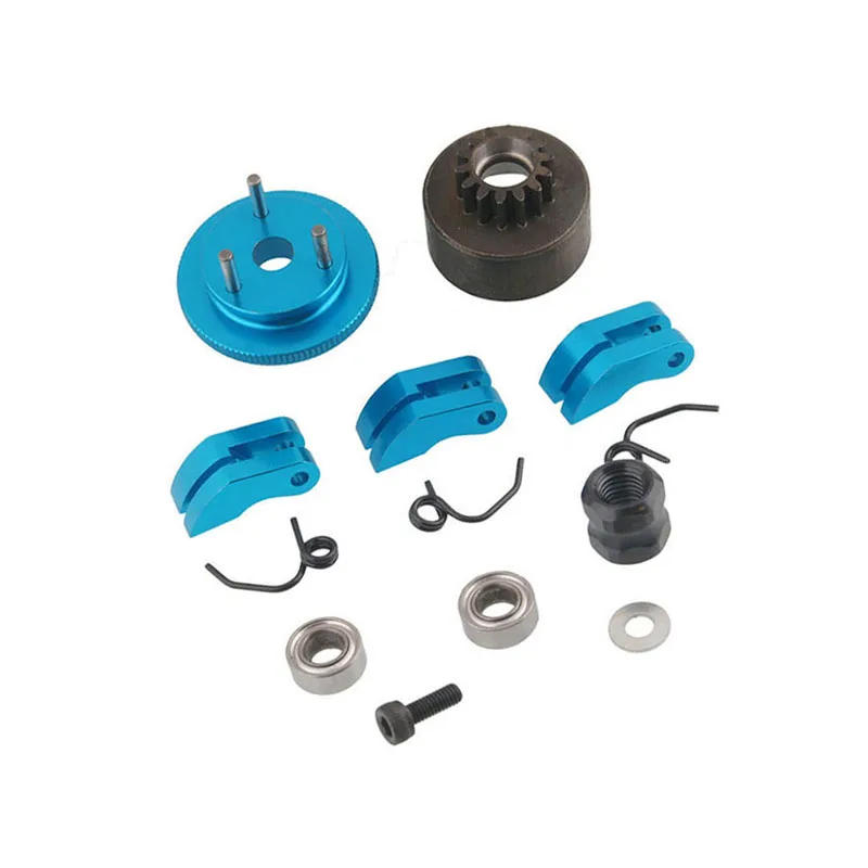 

RC Clutch Bell 14T Flywheel Clutch bell Set for 1/8 RC Car HSP KYOSHO Buggy Truck Truggy Level 21 to 28 Nitro Engine Upgrade Par
