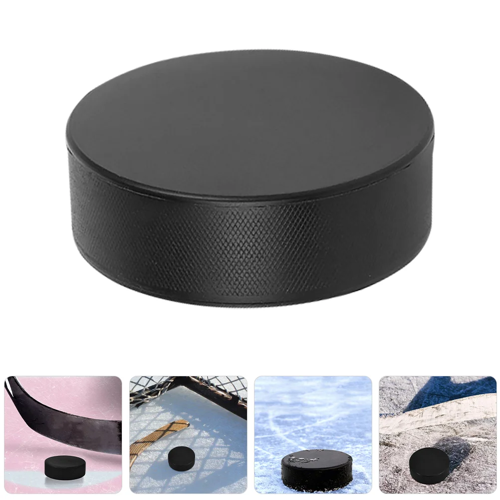 Indoor Hockey Puck Foam Air Pucks and Paddles Rechargeable Roller Blue Toddler Black