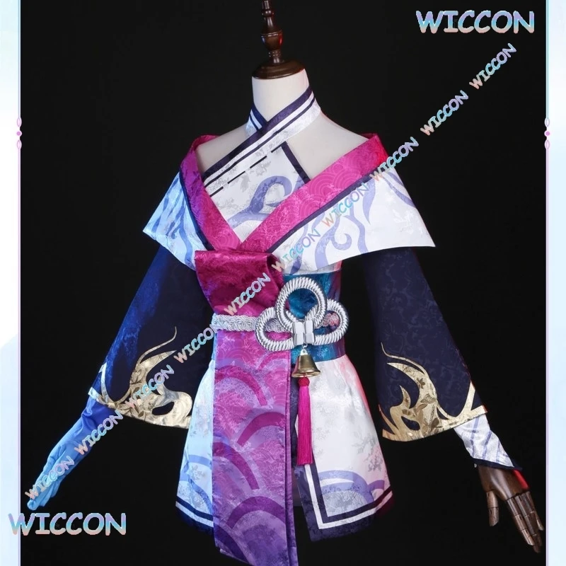 [wonaa]  Spirit Blossom Soraka Cosplay Costume Headpiece Anime Game Role Play Outfit Summer Convention Festival