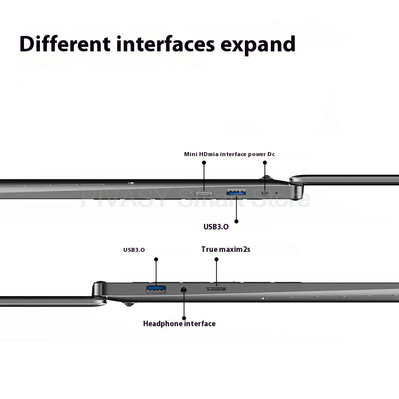 كمبيوتر محمول رفيع وخفيف 15.6 بوصة 8 جيجابايت 256/512 جيجا مع كاميرا 60 هرتز IPS عرض بطارية 5000 مللي أمبير في الساعة واي فاي لتعليم الأعمال والسفر