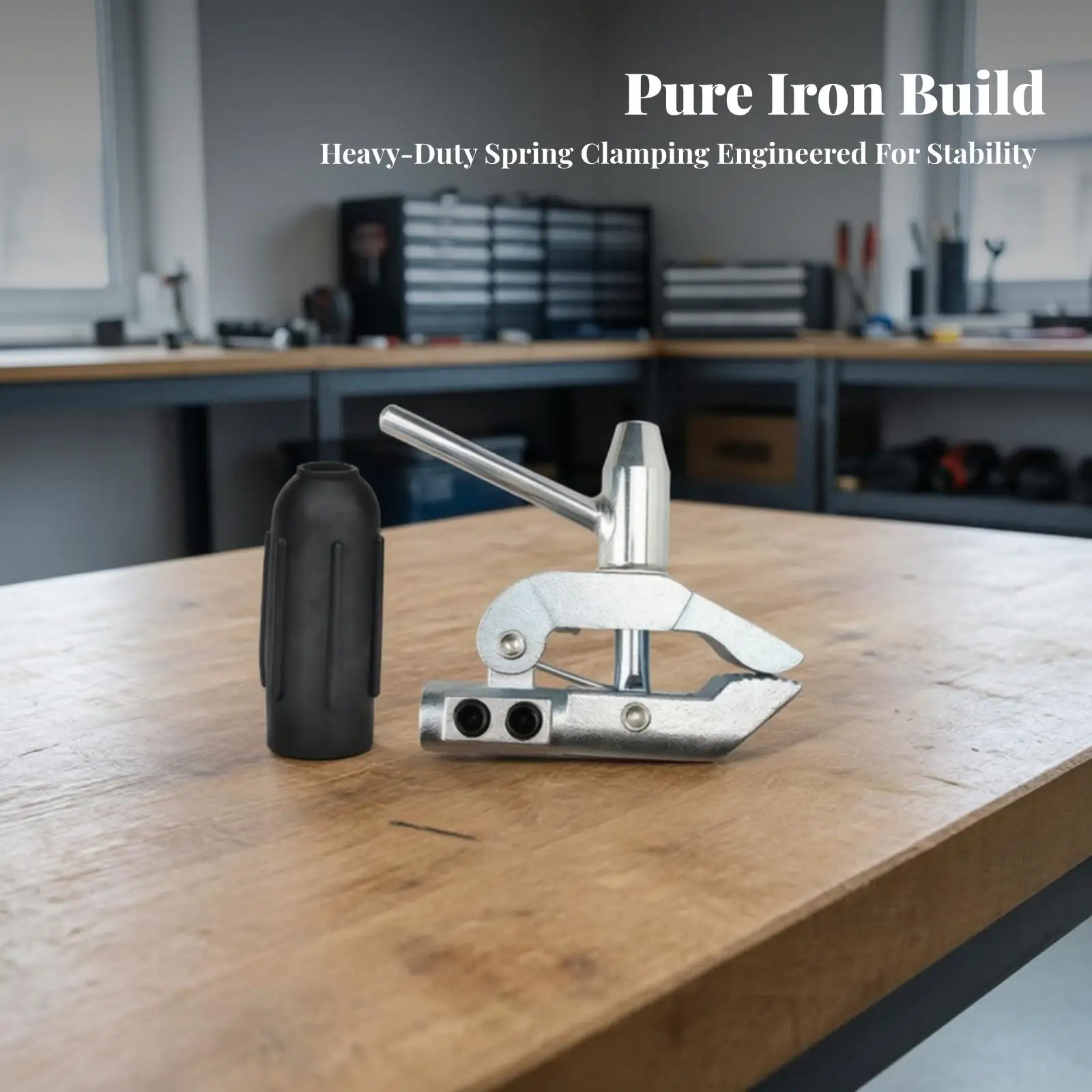 Durable Copper Welding Grounding Clamp Compact Design for Easy Metalworking Connections
