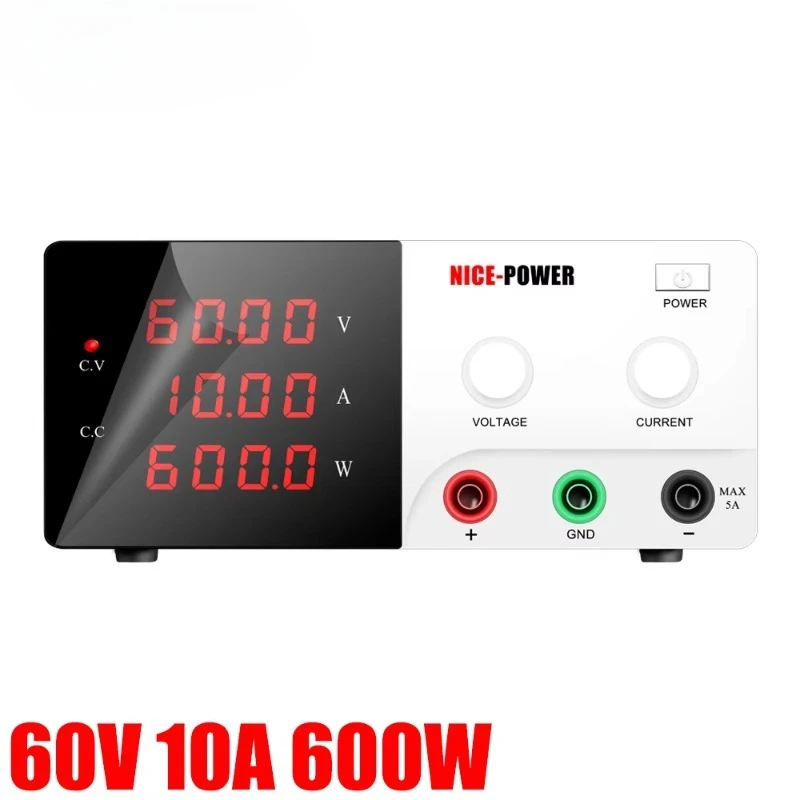 الطاقة R-SPS6010 عالية الطاقة 60V10A مختبر تيار مستمر امدادات الطاقة السيارات مركز لوحة اختبار الكهربائية LED مصباح اختبار الشيخوخة