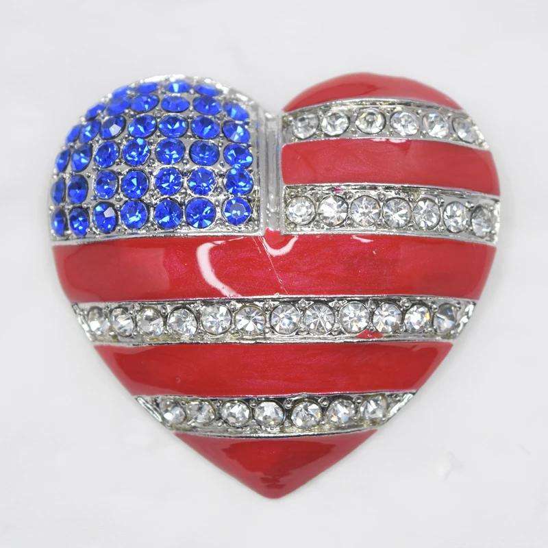 

12 шт./лот, оптовая продажа, модная брошь со стразами, эмалированное сердце, костюм, пальто, броши, ювелирные изделия, подарок C101347
