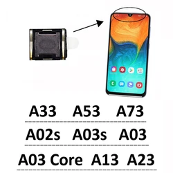 삼성 A03 코어 A03s, A13, A23, 4G, A33, A53, A73, 5G, A10s, A20s 용 휴대폰 이어폰, 탑 리시버 이어 피스 스피커 플렉스, 신제품