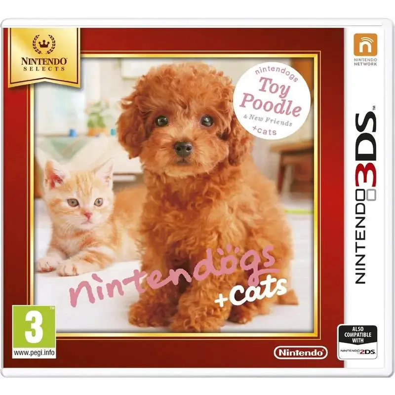 Nintendogs and Cats Toy Poodle Selects (Importacion UK) - Nintendo 3DS - Nuevo precintado