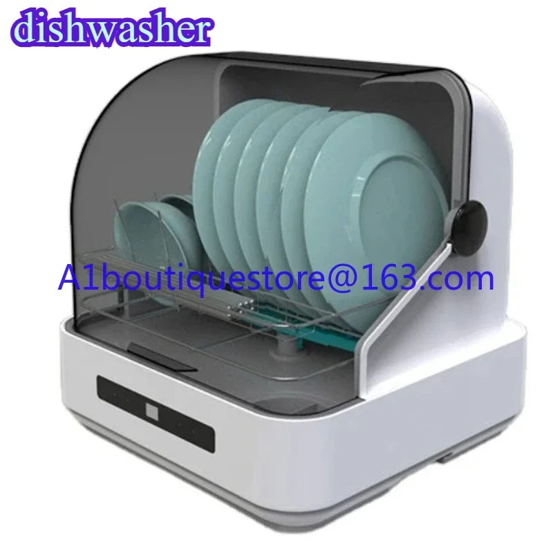 Mini desktop dishwasher, smart compact household dishwasher