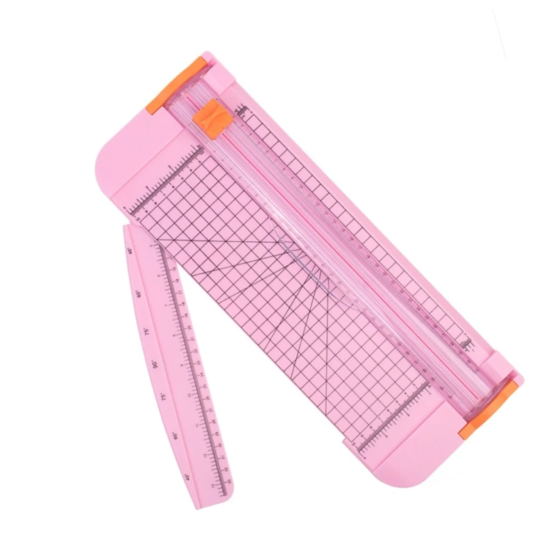 Paper Cutter Paper Trimmer Scrapbooking Tool Paper Slicer with Foldable Side Ruler for Paper Photos Label Cardstock 601D