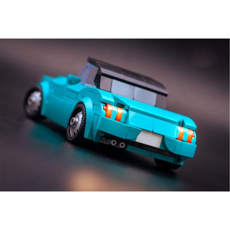 MOC-191913 جديد كلاسيكي مبدع سوبر للتحويل سيارة رياضية بنة نموذج 356 أجزاء لعبة عيد ميلاد الأطفال الأولاد