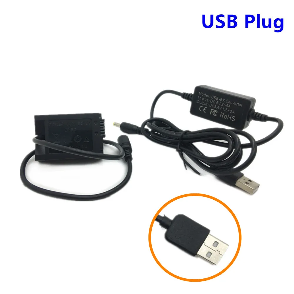 EN-EL25 Dummy Batterie Koppler + Netzteil Adapter USB Typ-C Ladegerät Kit für Nikon ZFC Z50 Z30 Kamera als EL25 ENEL25 EP-5G