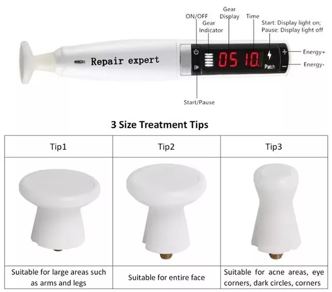 Newest Beauty 2 IN 1 Ozone Plasma Pen Fibrillation Eye Lift Skin Rejuvenation Face Beauty Equipment