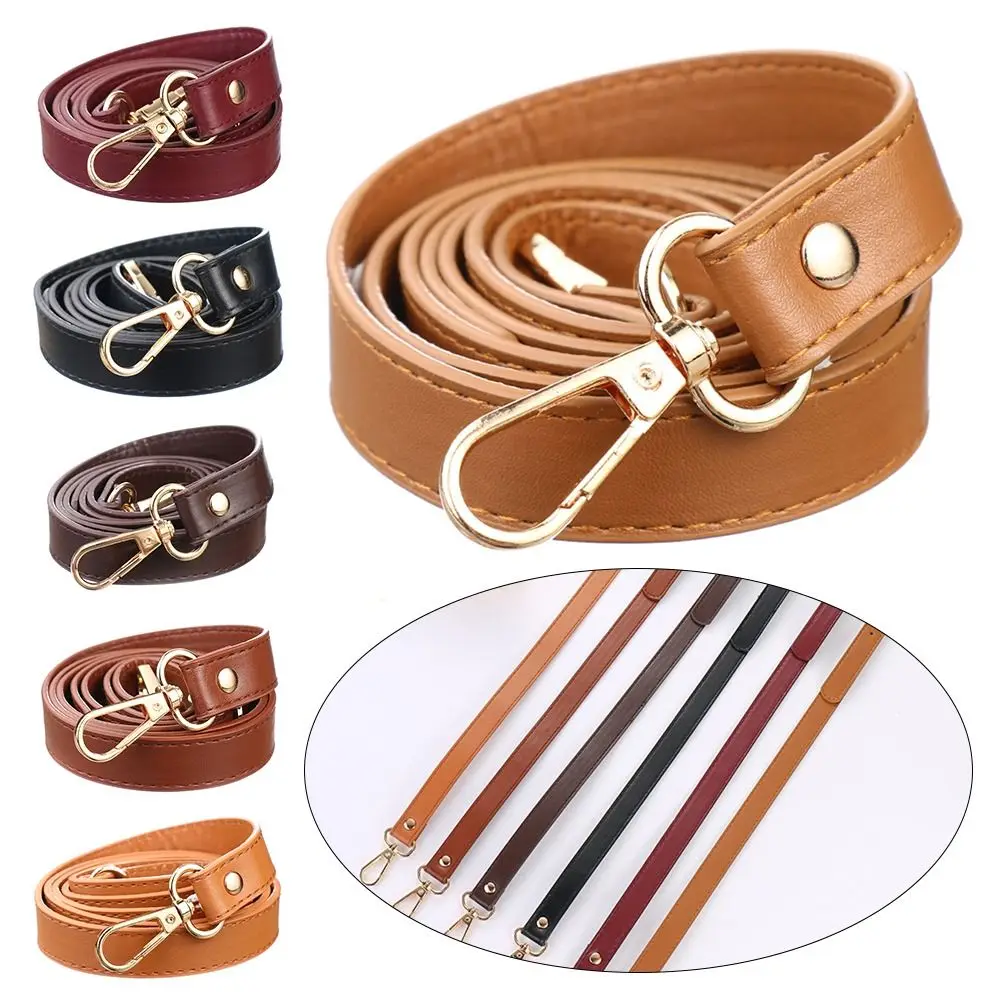 Fashion 120cm Adjustable Bag Handle Replacement Bags Strap Women Leather Shoulder Bag Parts Handbag Belts Strap Bag Accessories