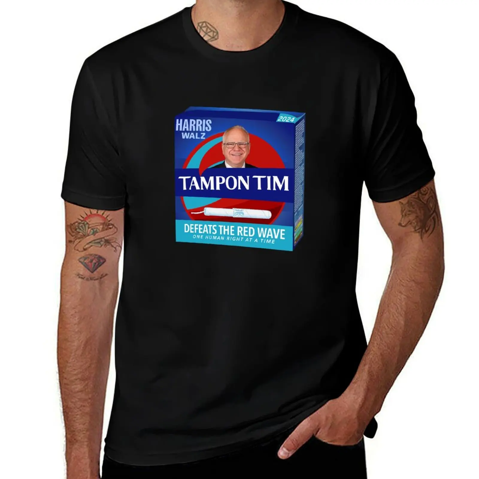 Camiseta deportiva de secado rápido Tampon Tim para hombre