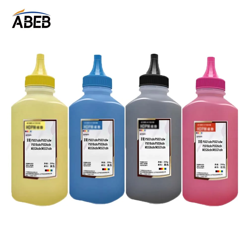 

200g TK5230 Toner Powder For Kyocera ECOSYS P5018cdn P5021cdn P5026cdw M5521cdn M5526cdw High Compatible Imports Toner Refil