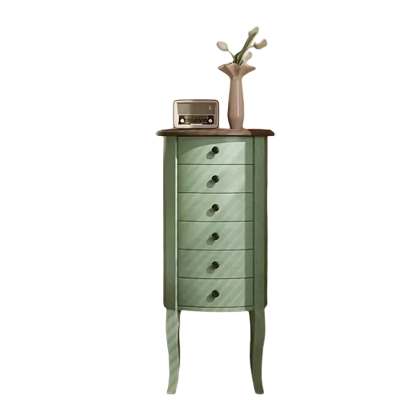 Chest Drawers Bedroom Cabinet Vintage Green Nordic Designer Bedroom Cabinet Organizer Tall