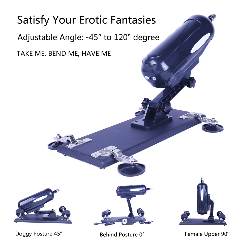 Fredorch automatic telescopic Sex Machine thrust dildo machine with big dildo for men and women masturbation sex toys