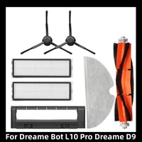 Main Side Brush Mops Cloths Filters For Dreame Bot L10 Pro Dreame D9 Robot Vacuum Cleaner Spare Parts Replaceble Accessories