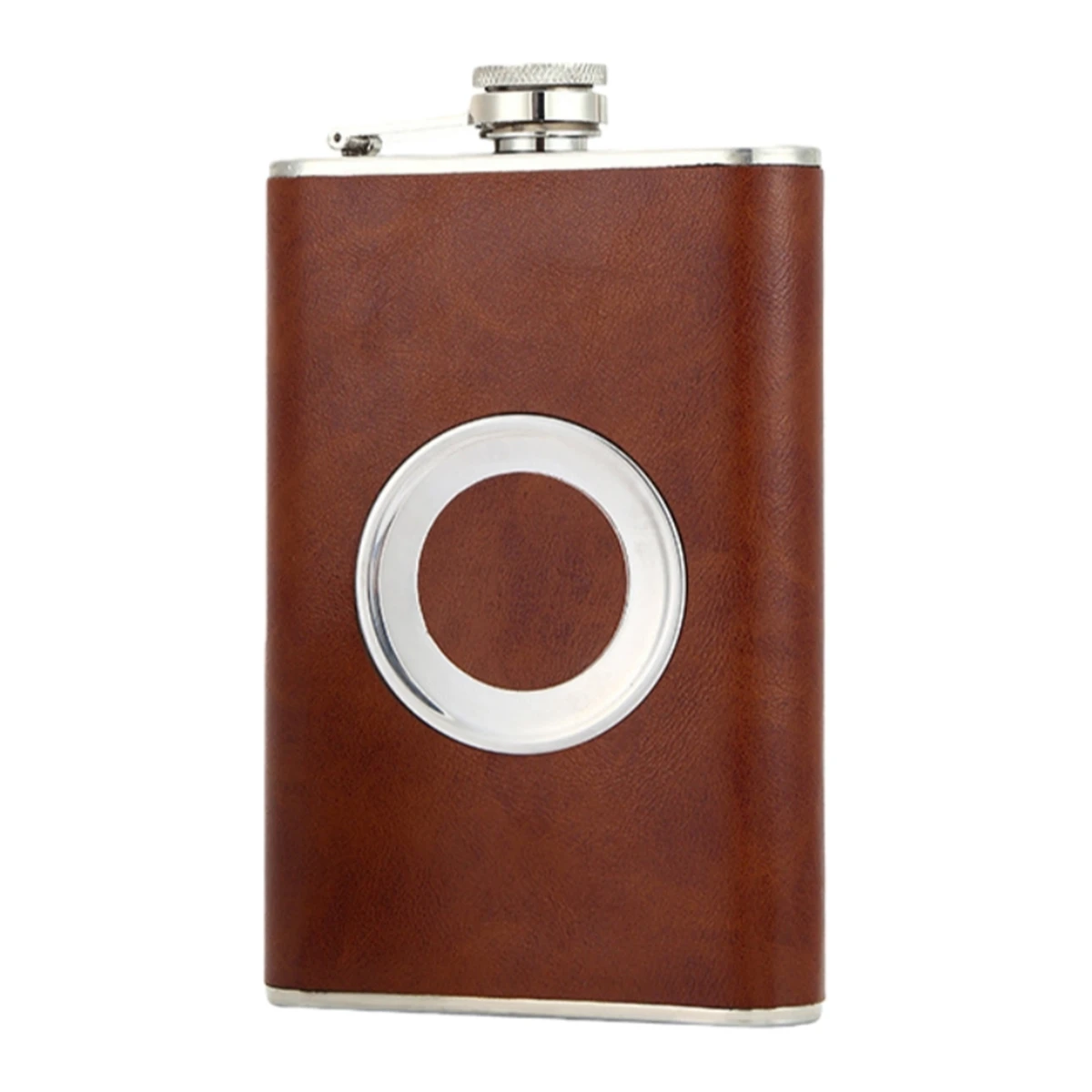 For Camping For Hiking Camping Drinkware Portable Drink Container Social Gatherings Elegant Accessory Faux-Leather Wrap