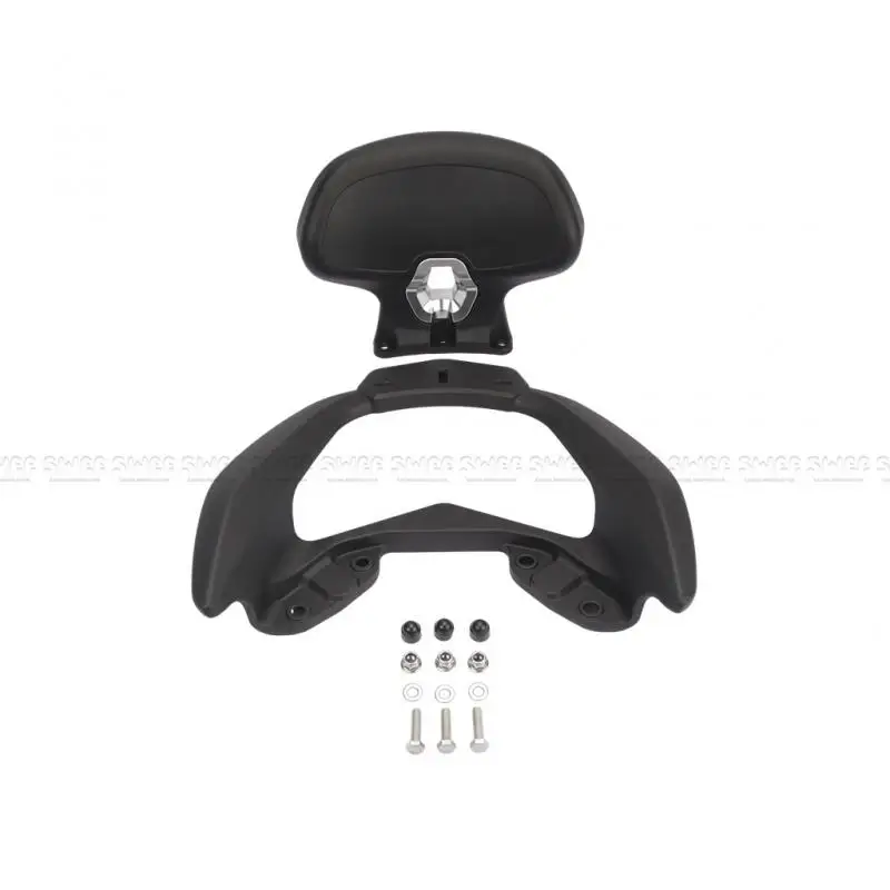 Accesorios modificados para motocicleta, respaldo de pasajero, respaldos traseros de PU para Yamaha NMAX155, respaldo trasero, almohadilla de asiento portador de caja superior