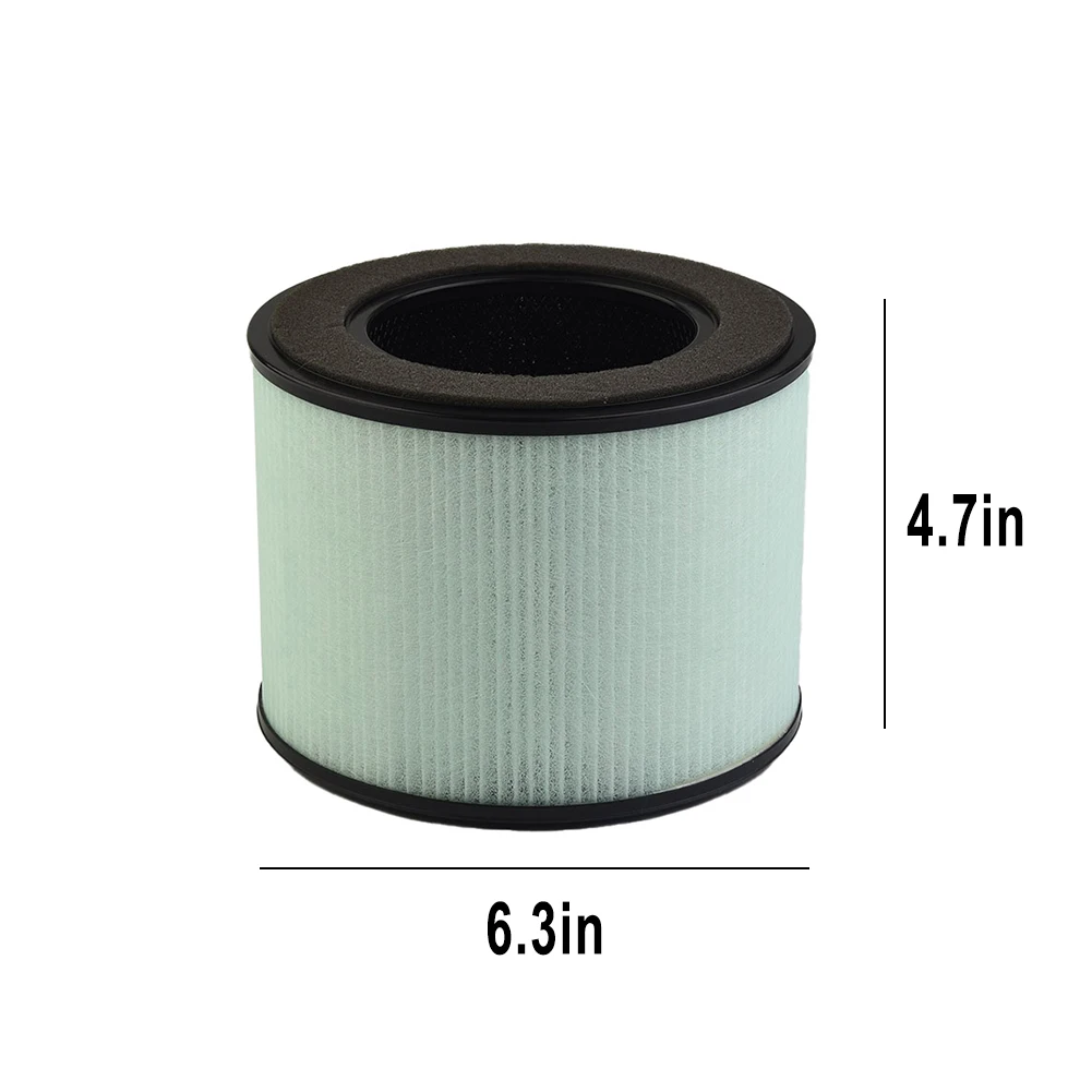 Replacement Set of 3 Filters for BS08 Air Purifiers Efficiently Removes Particles and Pollutants from Indoor Air
