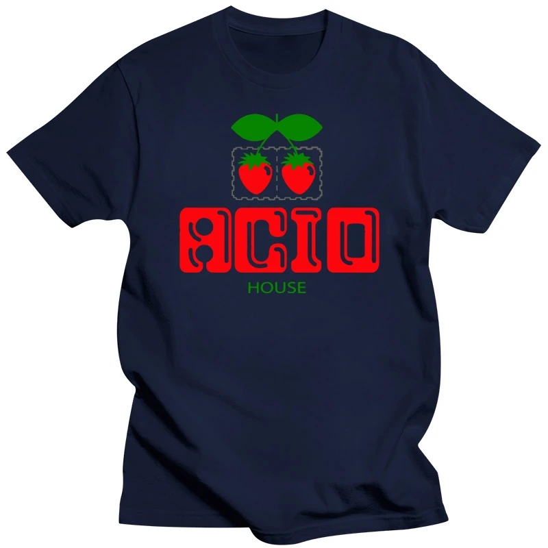 Pacha Acid LSD House Dance Music Rave DJ Mens Ibiza T-Shirt fashion Large big size Tee Shirt